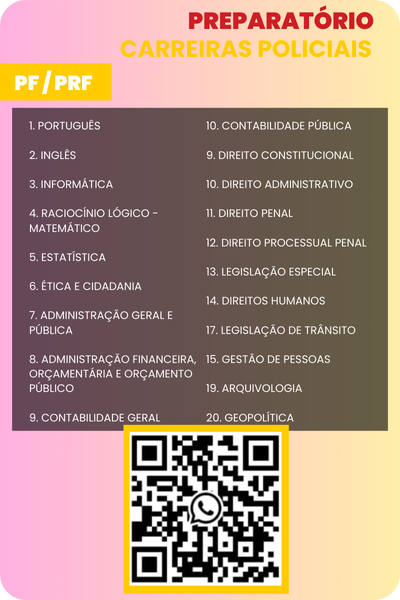 Assistente para Carreiras Policiais